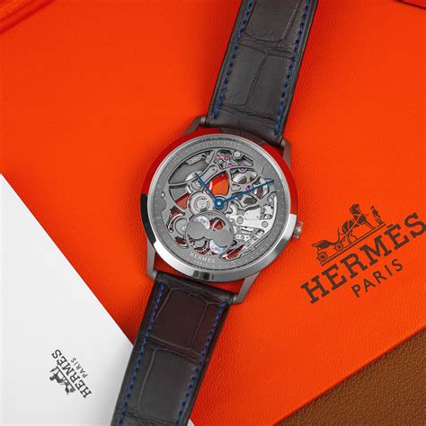 hermes squelette lune|slim d'hermes watches.